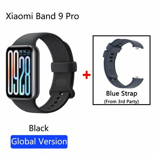 Xiaomi Smart Band 9 Pro Black GL n blue 6010₽