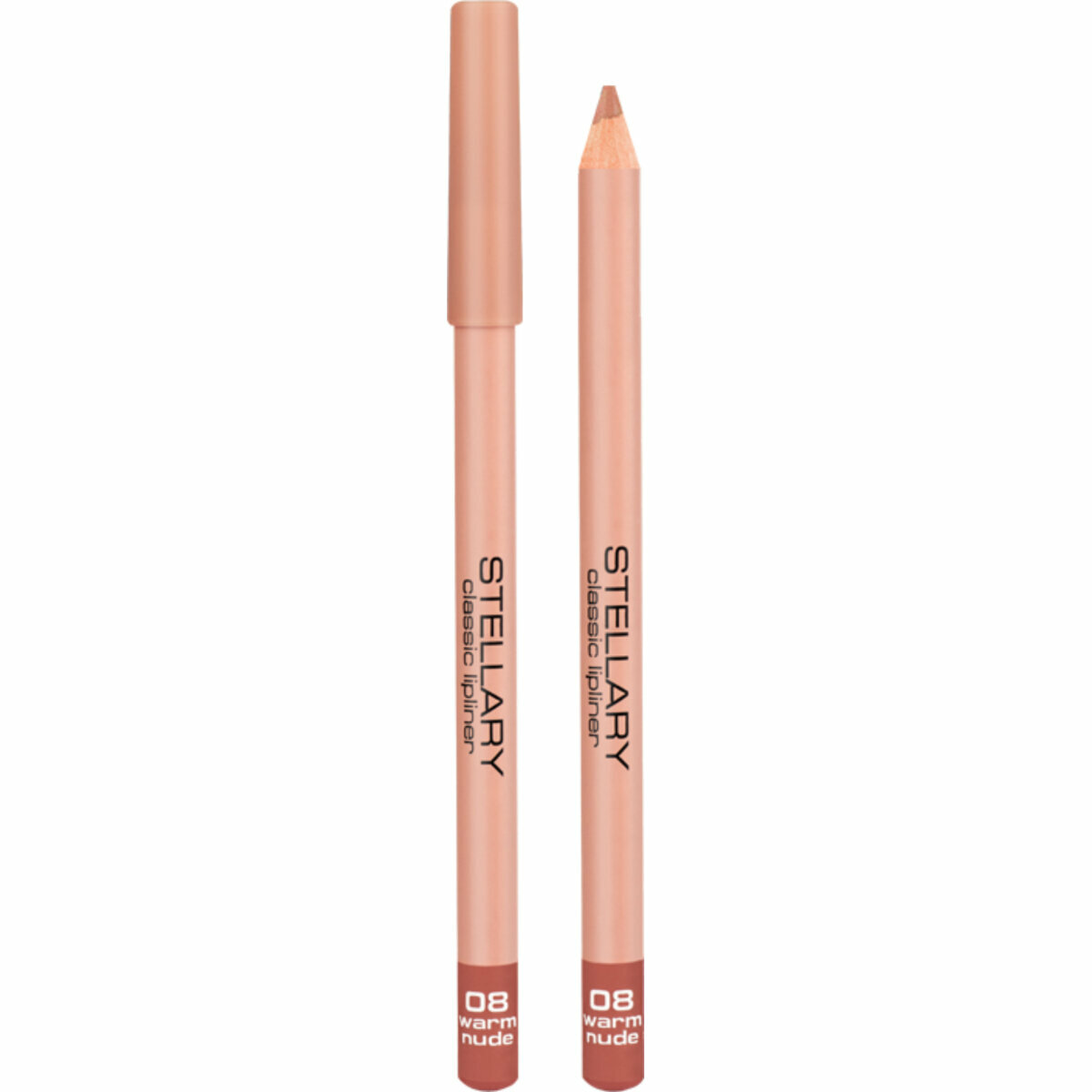 Карандаш для губ Stellary Lipliner, тон 08 Warm Nude, 1,35 г
