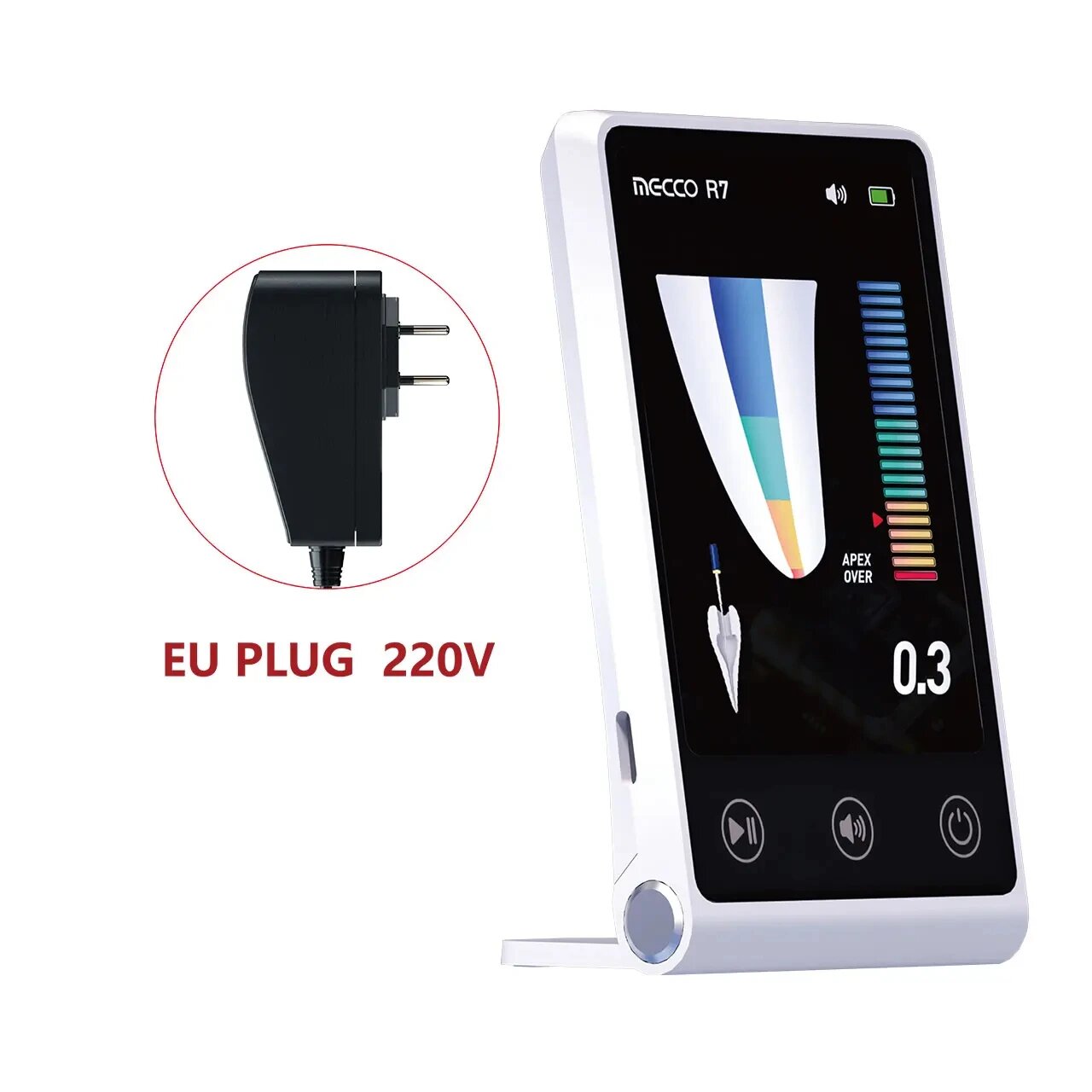 Эндодонтический апекслокатор Micropex Mini, R7EU Plug 220V