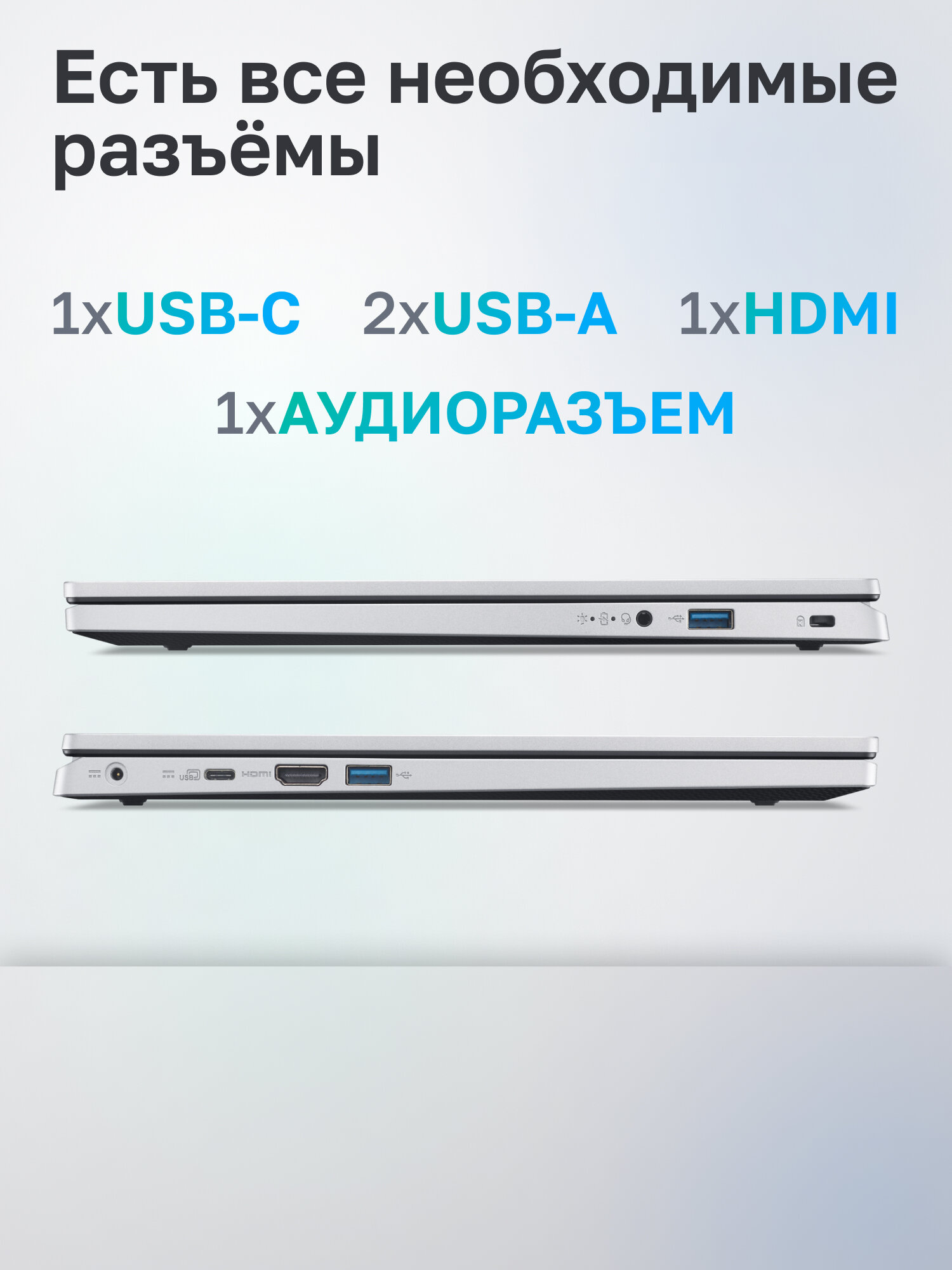 Ноутбук Acer NX.KQ4CD.007 i5-13420H/8GB/512GB SSD/RTX 2050 4GB/15.6" FHD IPS/WiFi/BT/cam/noOS/iron - фото №3