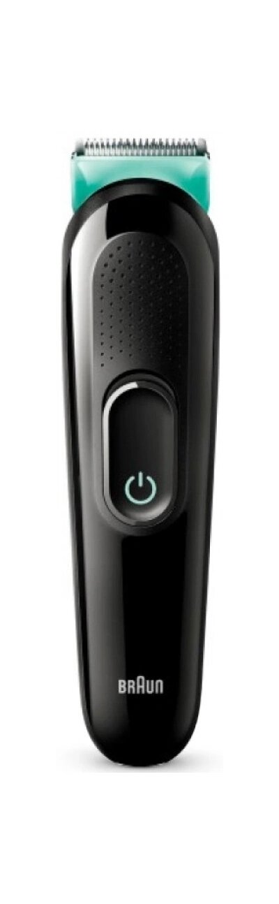 Триммер Braun 3 MGK3321 черный/мятный