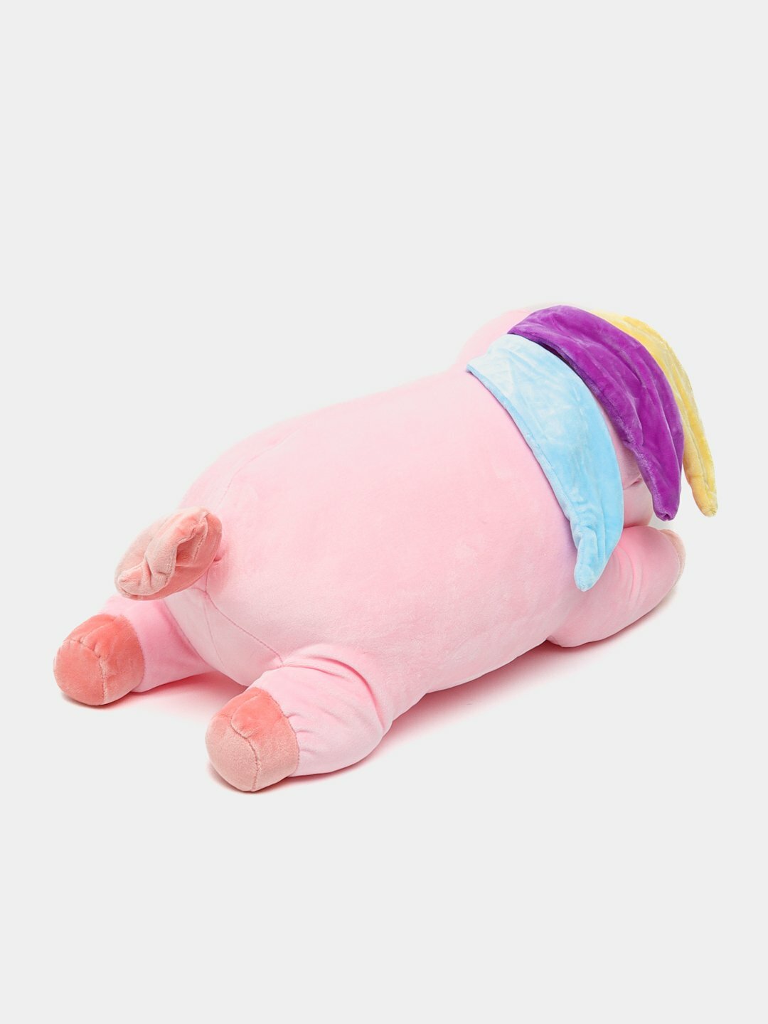 Игрушка подушка + мягчайший плед, 16 видов, Единорог розовый — фото 1
