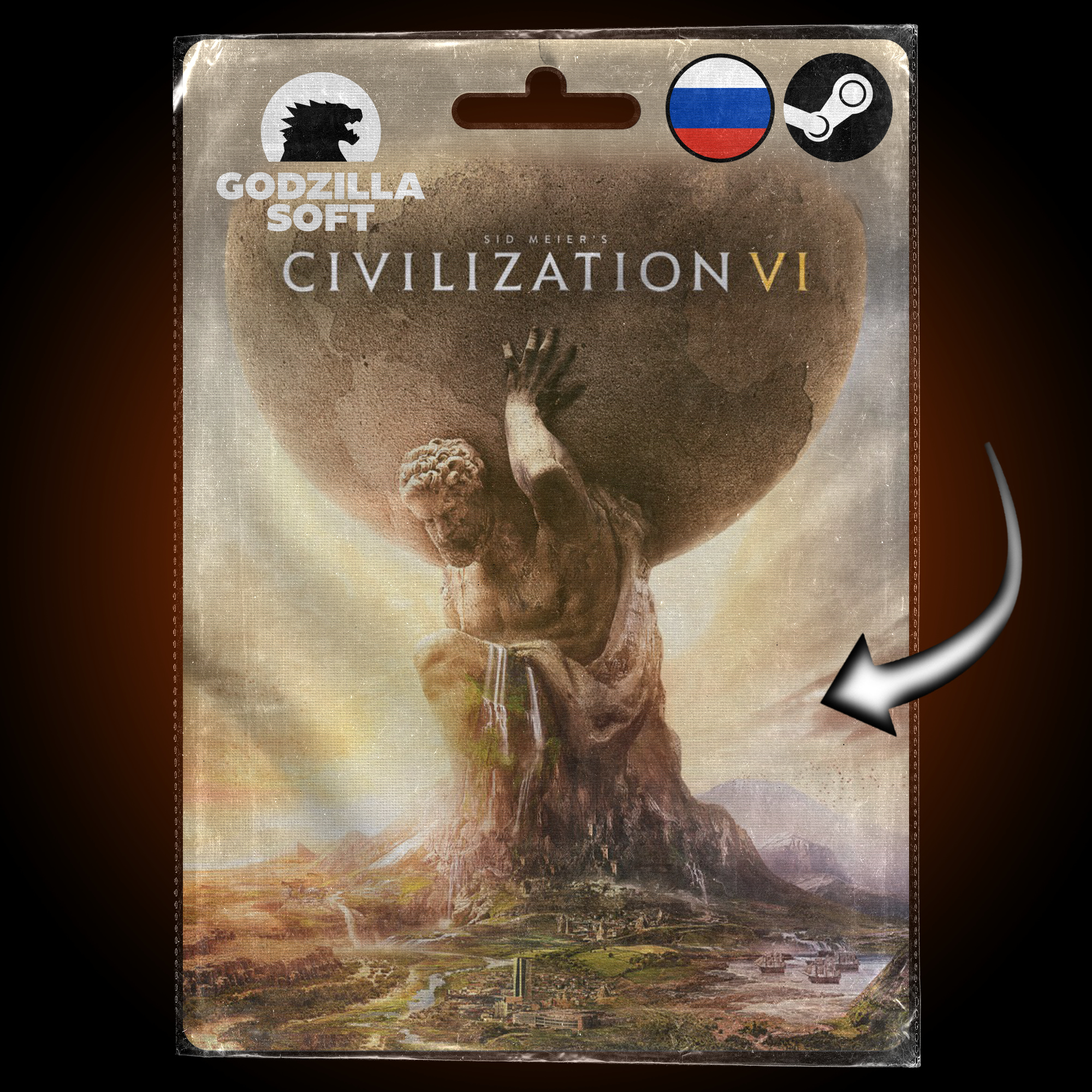 Игра Sid Meier's Civilization VI (6) Standart Edition Steam ключ ПК/PC регион Россия+СНГ