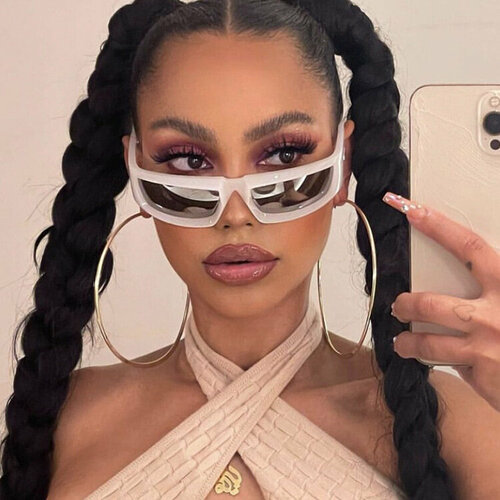 Солнцезащитные очки , серый