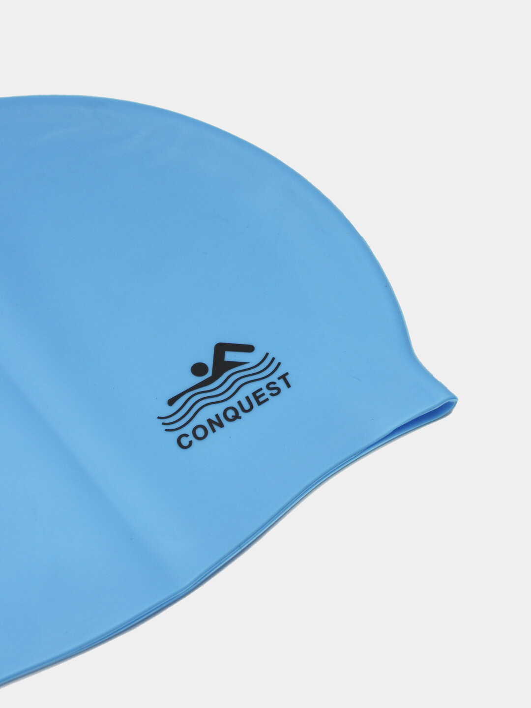 Шапочка для плавания, бассейна, силиконовая, для взрослых и детей — фото 1