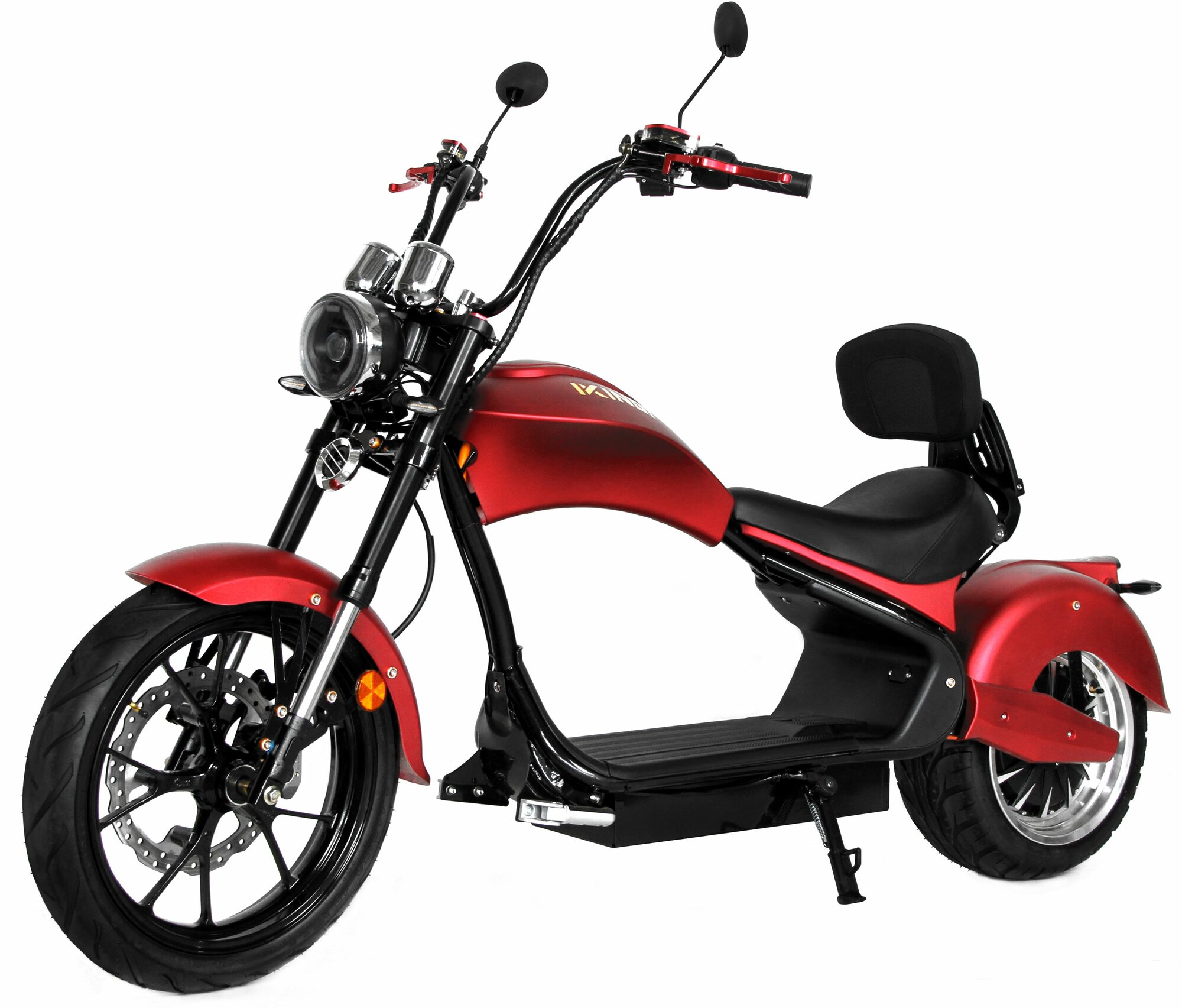 Электроскутер IKINGI HARLEY CHOPPER 4000W (60V/30Ah) со спинкой