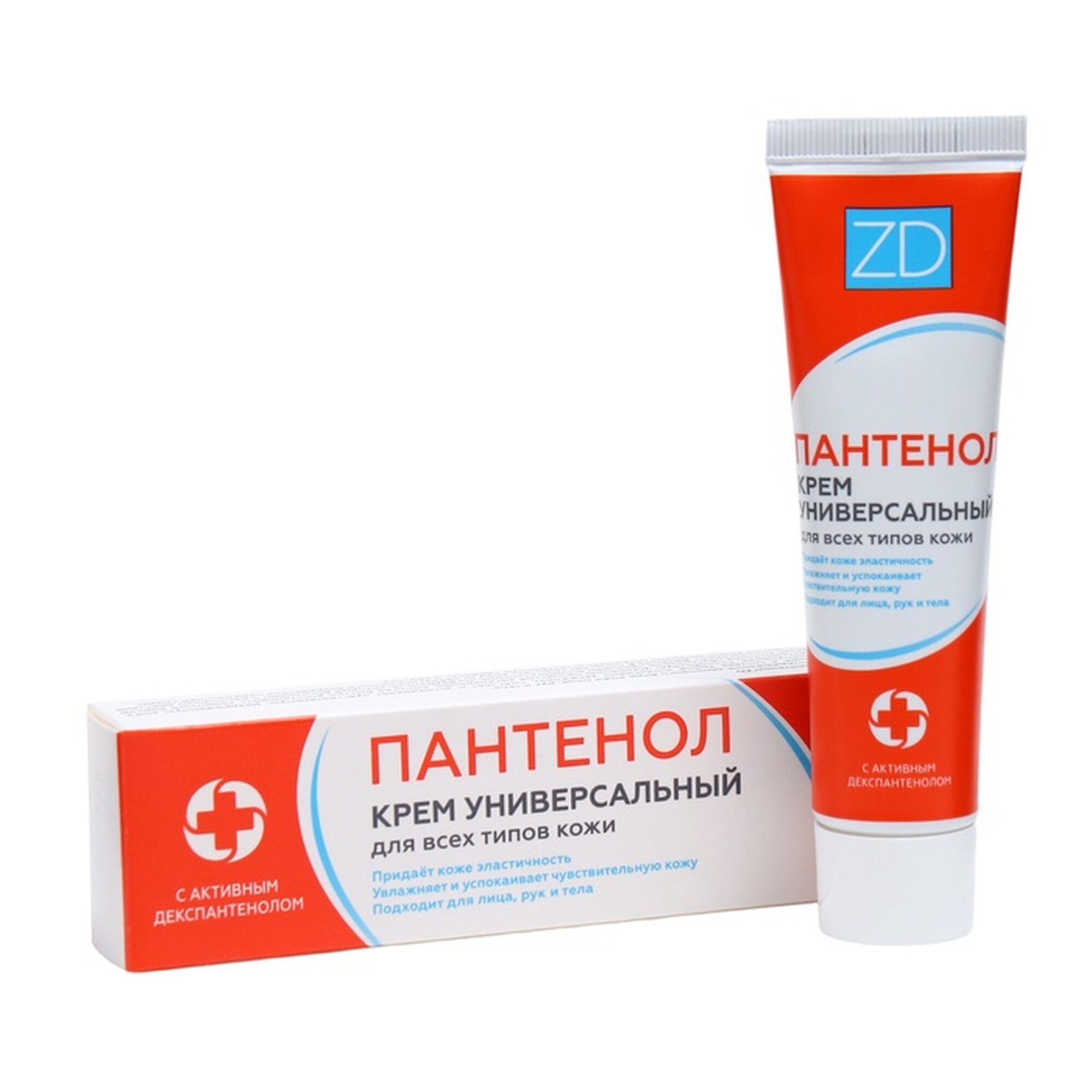 Крем ZD "Пантенол ZD", для любого типа кожи, увлажняющий, 50 мл