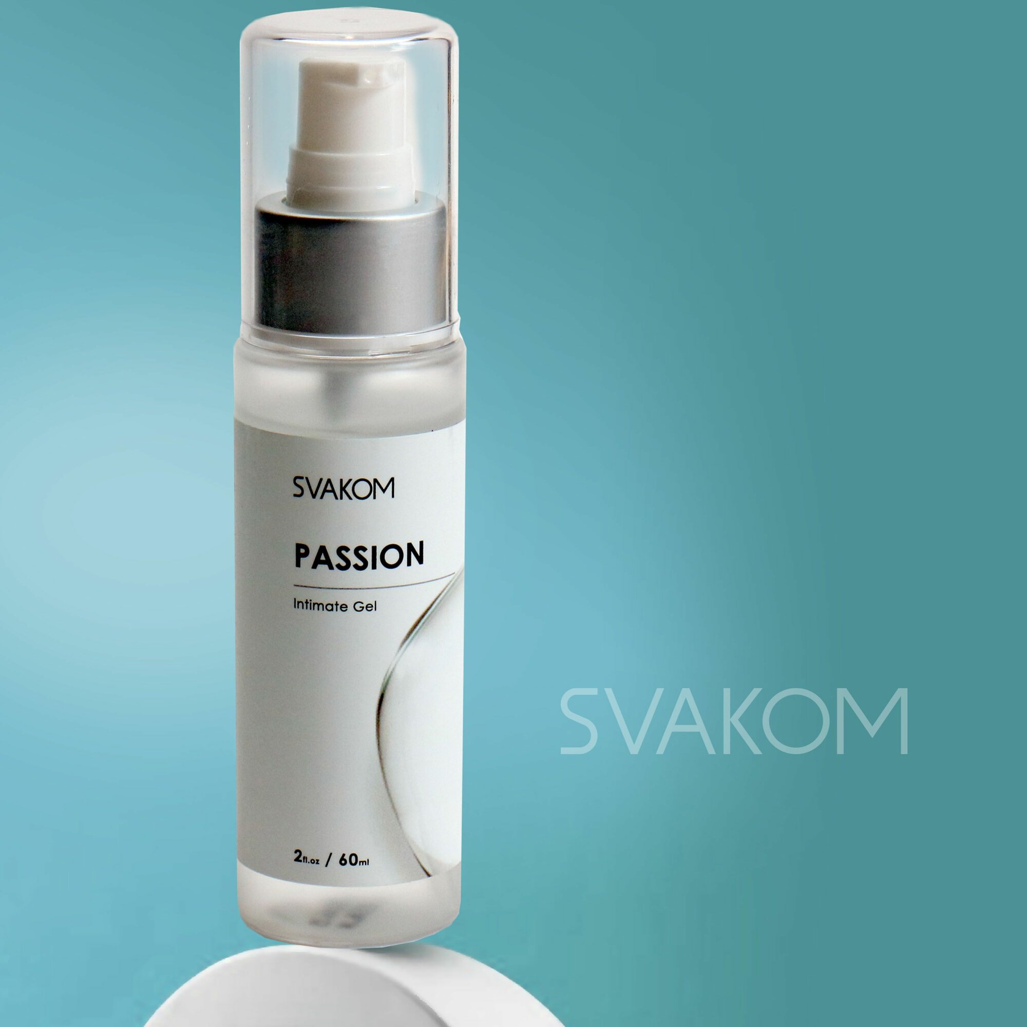 Лубрикант на водной основе Svakom Passion натуральный интимный гель 60 мл