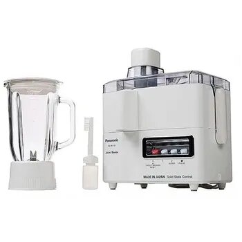 Panasonic Соковыжималка центробежная MJ-M176PWTQ, белый