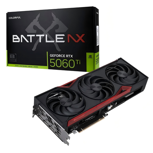 Видеокарта Colorful GeForce RTX 5060 Ti Battle AX 8GB-V 4800000₽