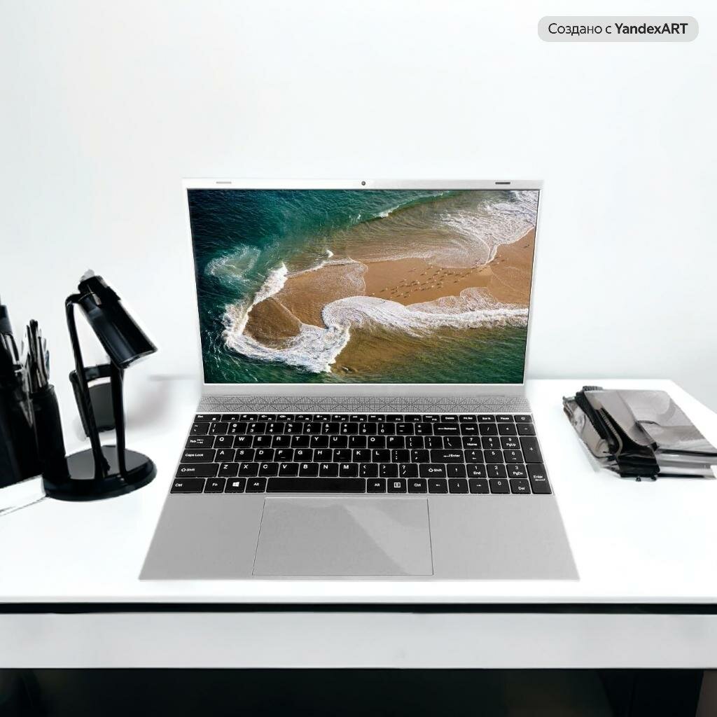 Ноутбук DIVAO 15,6" Intel N100 DDR5 12 Гб SSD 1 Тб NVME Windows 11 Pro для работы, учебы, игр