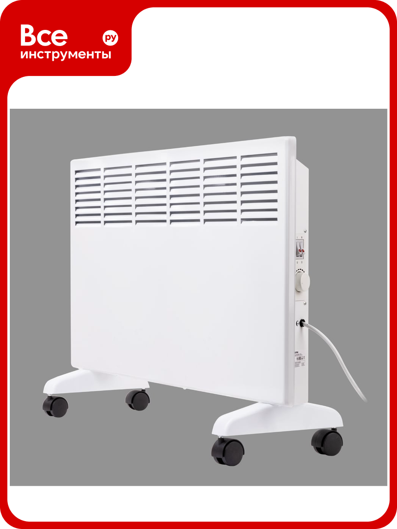 Конвектор электрический TDM ELECTRIC 2000 Вт регул. мощн. (1000/2000 Вт) термостат SQ2520-1206