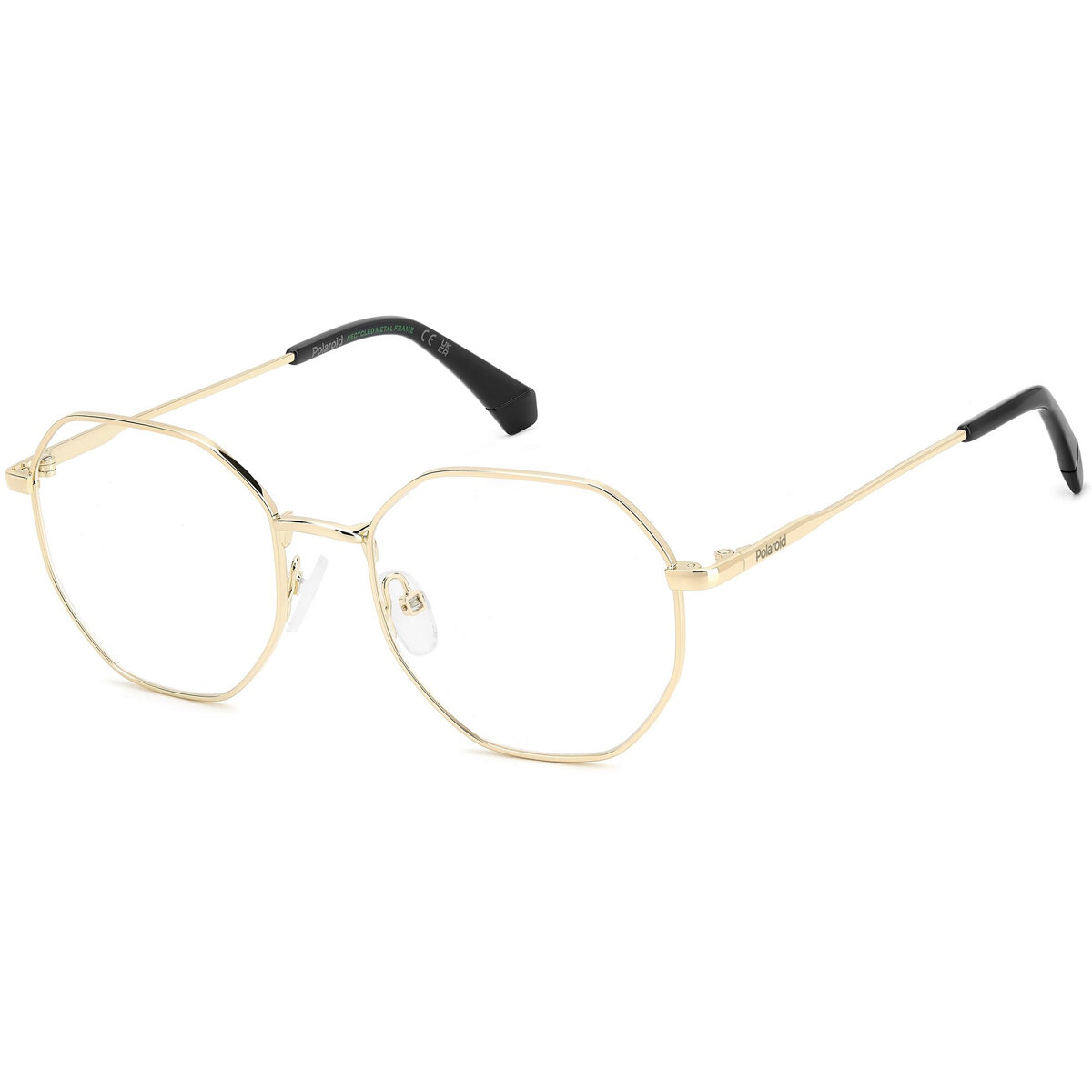 Оправа для очков Polaroid D555 RHL Очки для зрения необычной формы мужские женские золотого цвета