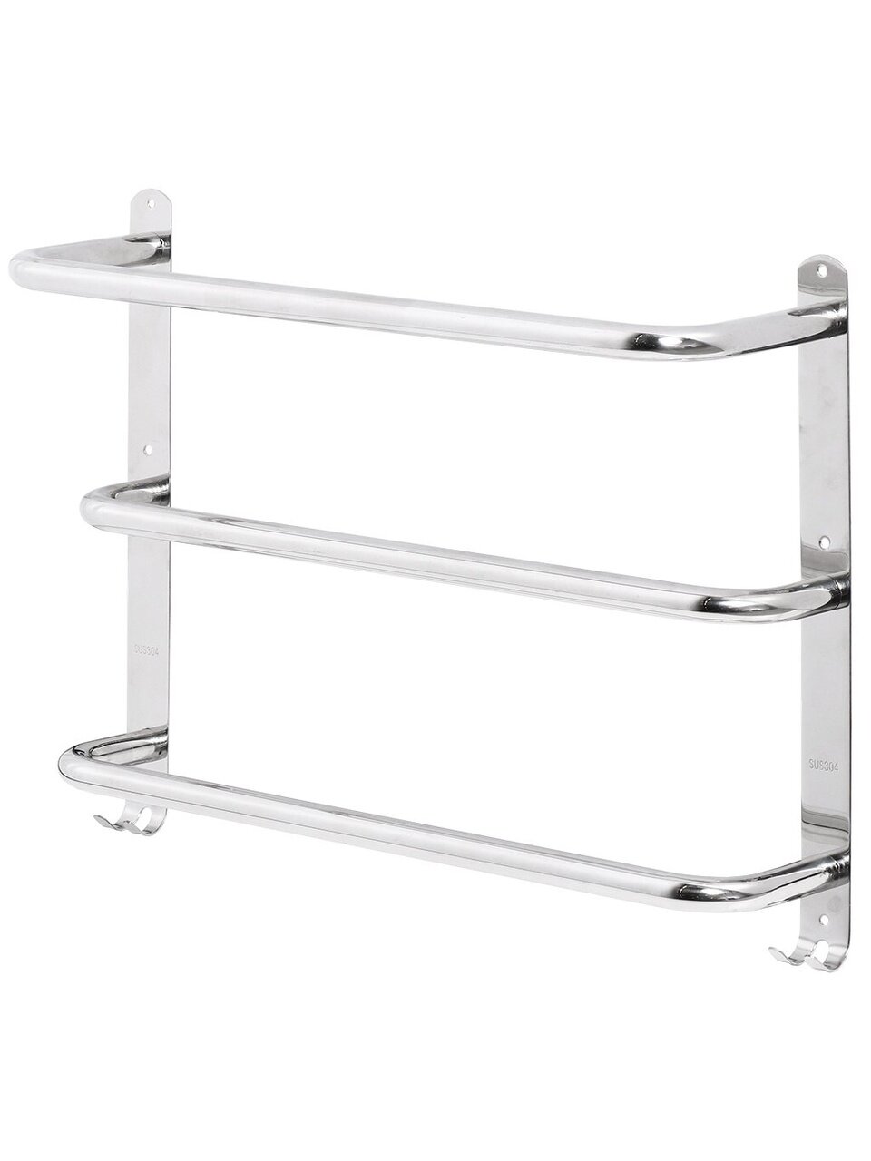 Полотенцесушитель 50 см нержавеющая сталь 3 секции T2022-7080