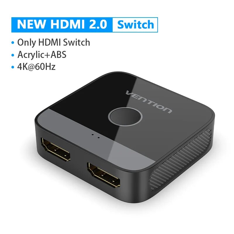 Vention HDMI коммутатор 4K Bi-Direction 20 HDMI переключатель 1x 2/2x1 адаптер 2 в 1 Out конвертер для PS4/5 Xiaomi TV Box HDMI сплиттер