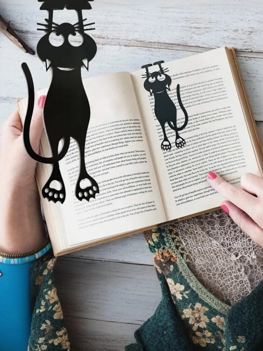 Закладка кошечка 1 шт — фото 1