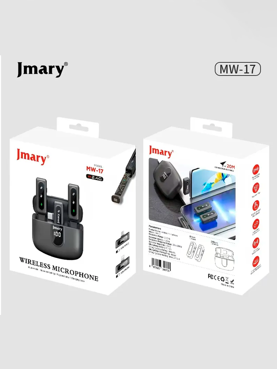 Микрофон JMARY MW-17, игровой, для стрима, студийного качества — фото 1