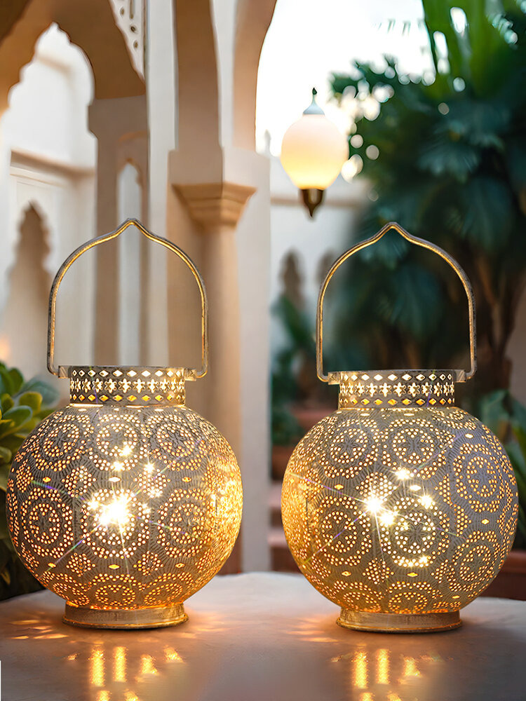Набор ламп JHY DESIGN "Марокканский дизайн", настольные, на батарейках, 2 шт