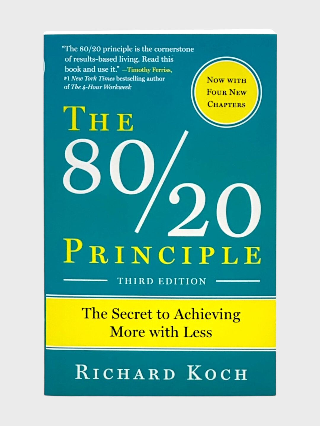 Книга The 80/20 Principle, автора Richard Koch, мягкий переплет