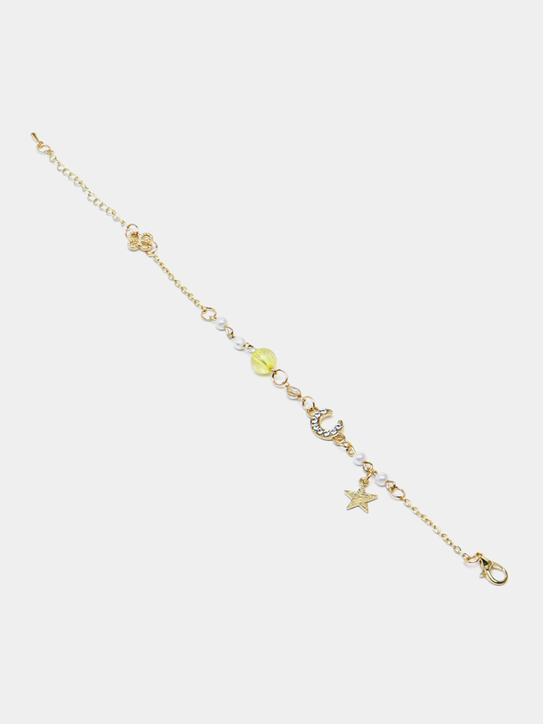 Браслет-цепочка, 1 шт., Желтый — фото 1