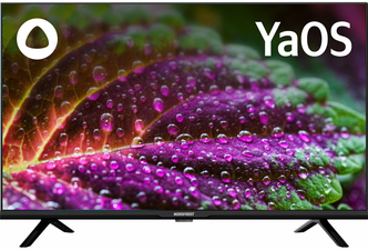 Телевизор NORDFROST Y 3201 HD-R, 32 дюйма, HD, Smart TV, Yandex, голосовое управление Алиса, черный