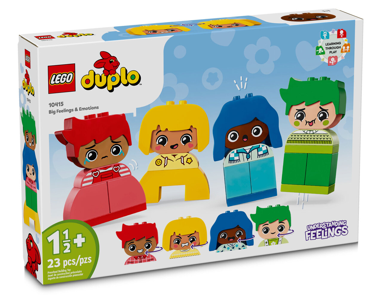 Конструктор LEGO DUPLO 10415 Большие чувства и эмоции, 23 дет.