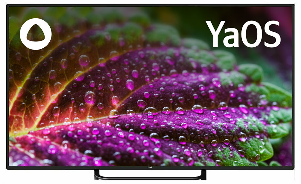 ЖК телевизор Leff 55U550T(UHD Smart, Yandex)