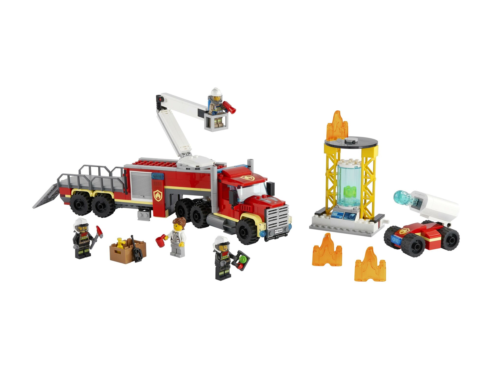 LEGO City 60282 Конструктор ЛЕГО Город Команда пожарных - фото №2