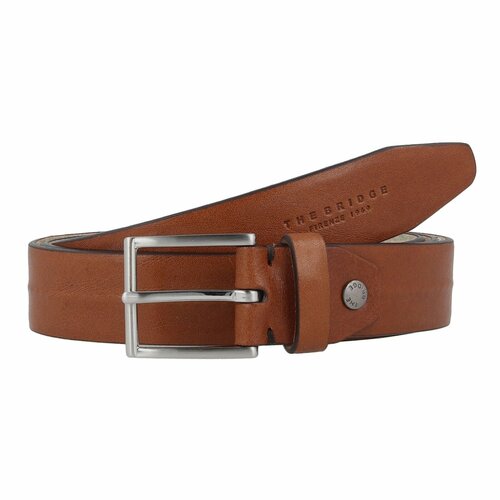 фото Ремень the bridge, размер 110, коричневый