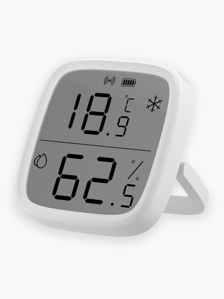 Датчик температуры и влажности SONOFF SNZB-02D - ZigBee (c дисплеем)