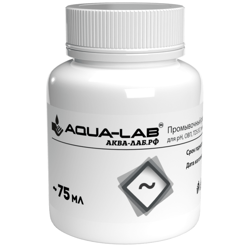 Раствор AQUA-LAB для промывки электродов pH, ОВП, TDS/EC 75 мл
