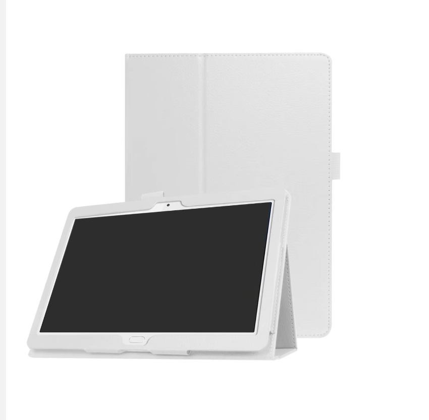 Защитный чехол-обложка MyPads c подставкой для Huawei MediaPad M5 Lite 10 (BAH2-L09/W09/AL10) белый
