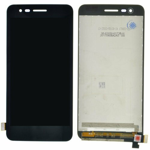 Дисплей для LG X230 (K7 2017) в сборе с тачскрином Черный противоударное стекло для lg x230 k7 2017