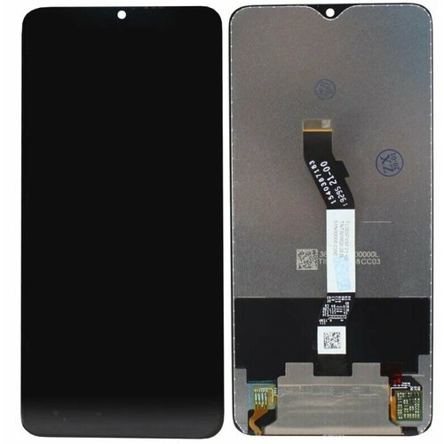 чехол redline для xiaomi redmi 10x book cover black ут000021271 Дисплей для Xiaomi Redmi 10X / Redmi Note 9 в сборе с тачскрином (black)