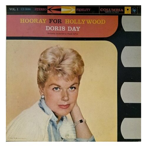 Старый винил, Columbia, DORIS DAY - Hooray For Hollywood Volume 1 (LP , Used) lord w a night to remember