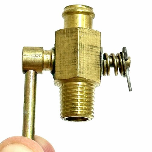 Кран сливной в блок желтый радиатор МТЗ ГАЗ-243307 урал КР-2 ПС-7 600₽