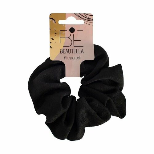 Резинка для волос BEAUTELLA объемная 11,3см 1шт. арт. DHA-EBV-01-04-black