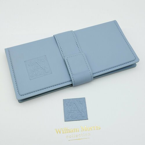 фото Кошелек william morris, фактура гладкая, голубой