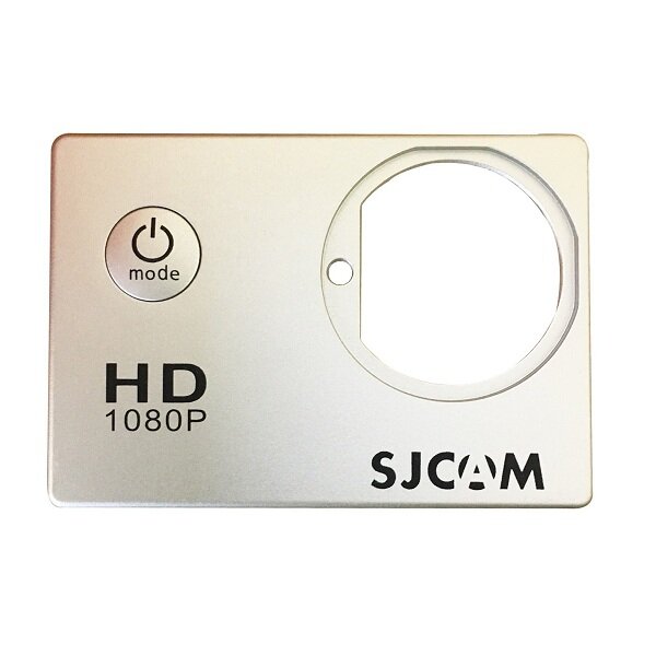 Передняя панель для SJCAM SJ4000 WIFI серебро