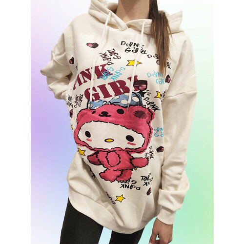 фото Худи , размер s, белый anime & comics