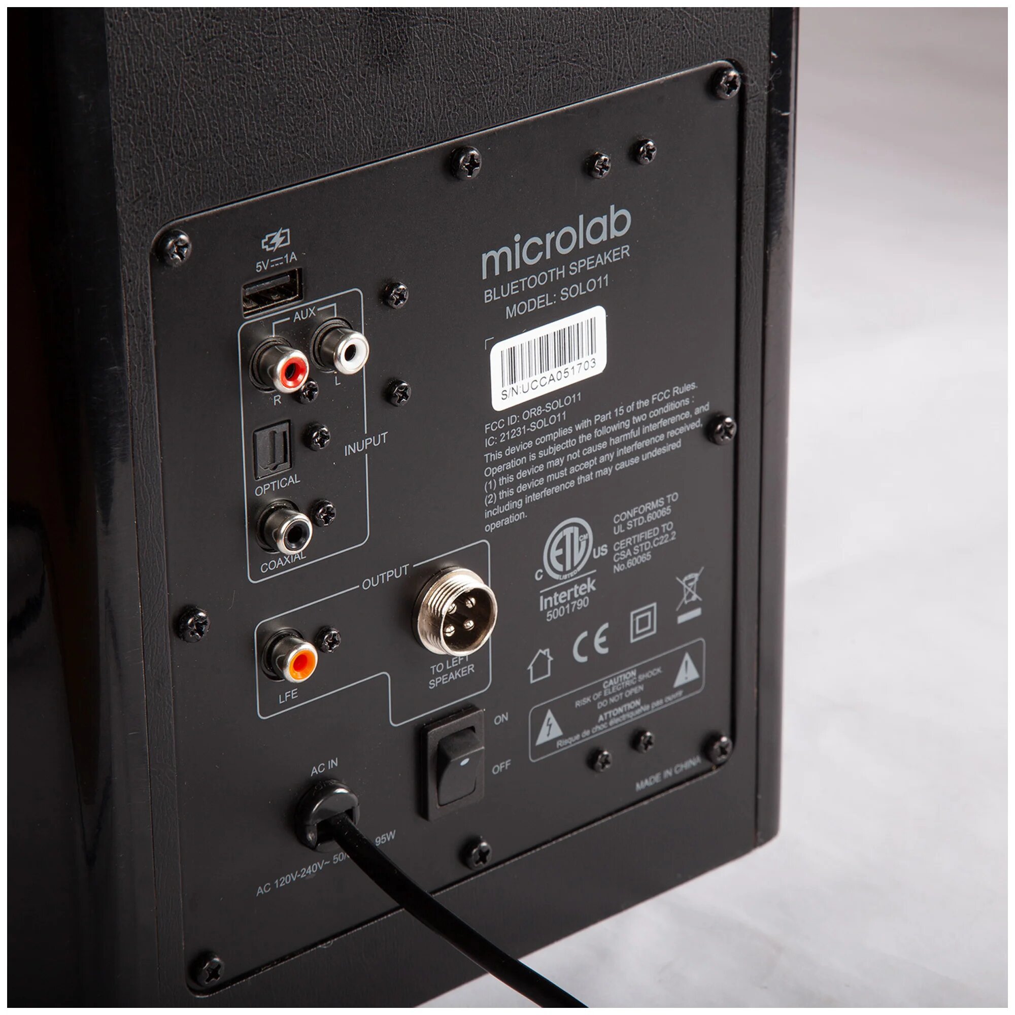 MICROLAB SOLO11, цвет черный {2 колонки + пульт дистанционного управления (100W RMS), Bluetooth, USB выход} - фото №18