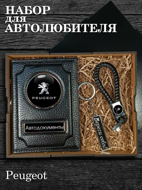 Обложка для паспорта Аксессуары46, черный