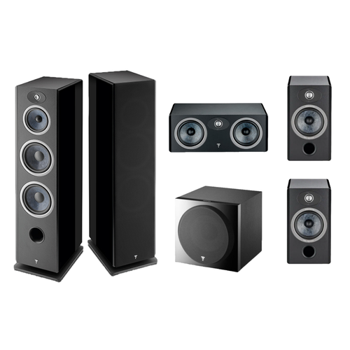 Focal Комплект акустики Vestia N°4 Black High Gloss 5.1 центральные каналы focal vestia center dark wood