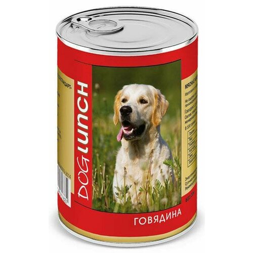 Дог ланч Консервы для собак Говядина (2899455186) 0,41 кг 19028 (13 шт)