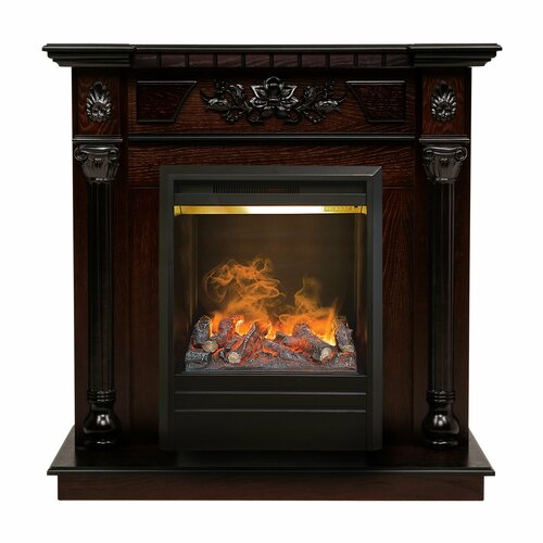 Электрокамин RealFlame DACOTA STD/EUG AO-215 с очагом 3D Olympic электрокамин realflame dacota ao с fobos lux bl s