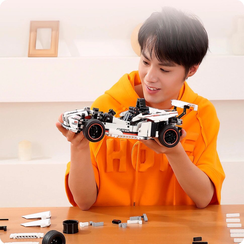 Конструктор Xiaomi Mi Smart Building Blocks Road Racing (GLSC01IQI) - фото №6