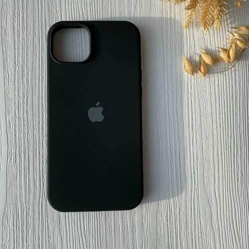Чехол на Apple iPhone 15 / Айфон 15 черный, матовый, силиконовый, Soft Touch