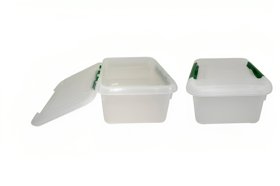 MGprof Контейнер для продуктов 6,0 л. 30*23*12 см. с зеленым зажимом