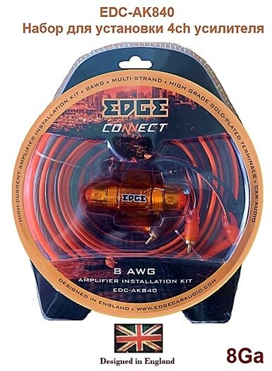 Набор проводов Edge EDC-AK840 красный/черный - фото №15