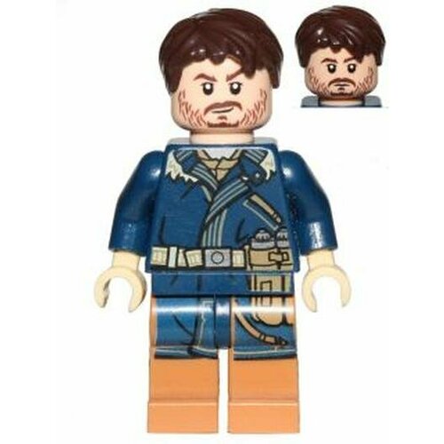 Минифигурка Лего Lego sw0790 Cassian Andor (Dark Blue Coat)